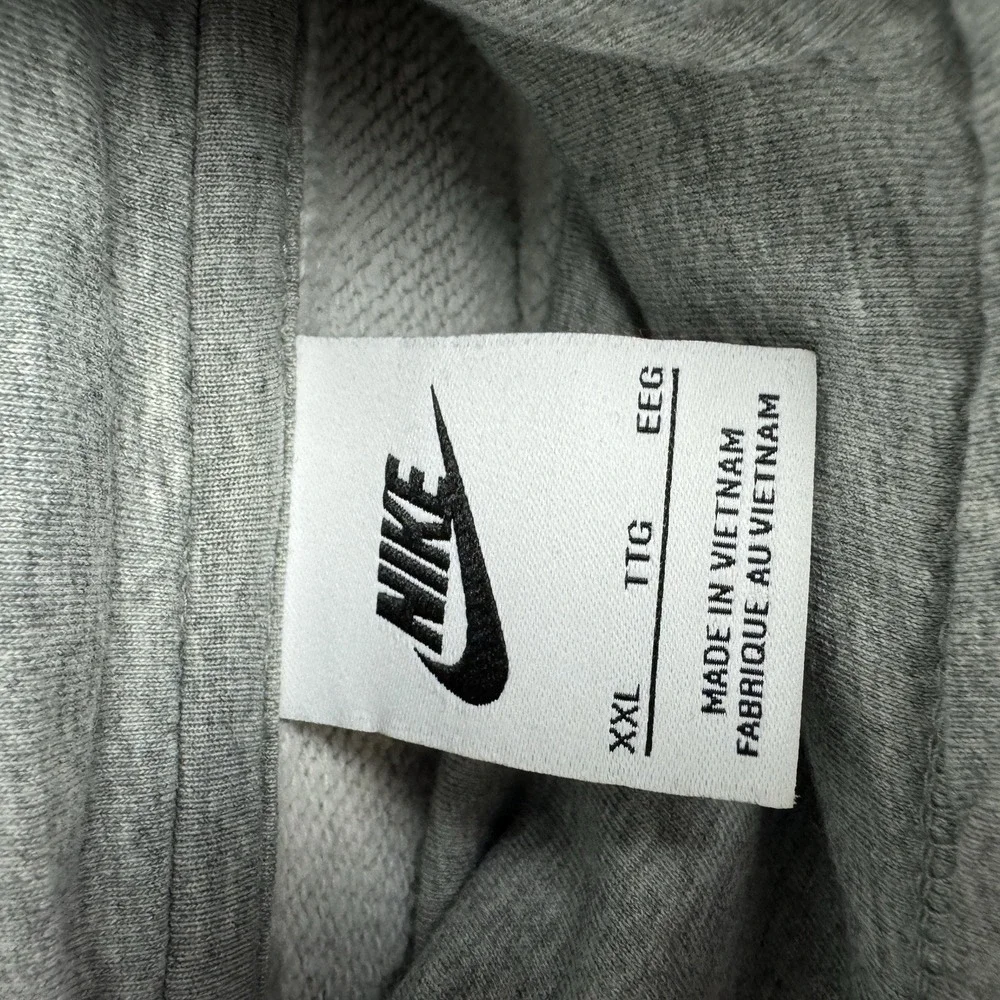 Nike Hoodie Womens XXL Gray‎ UNC North Carolina Pullover Sweatshirt Logo